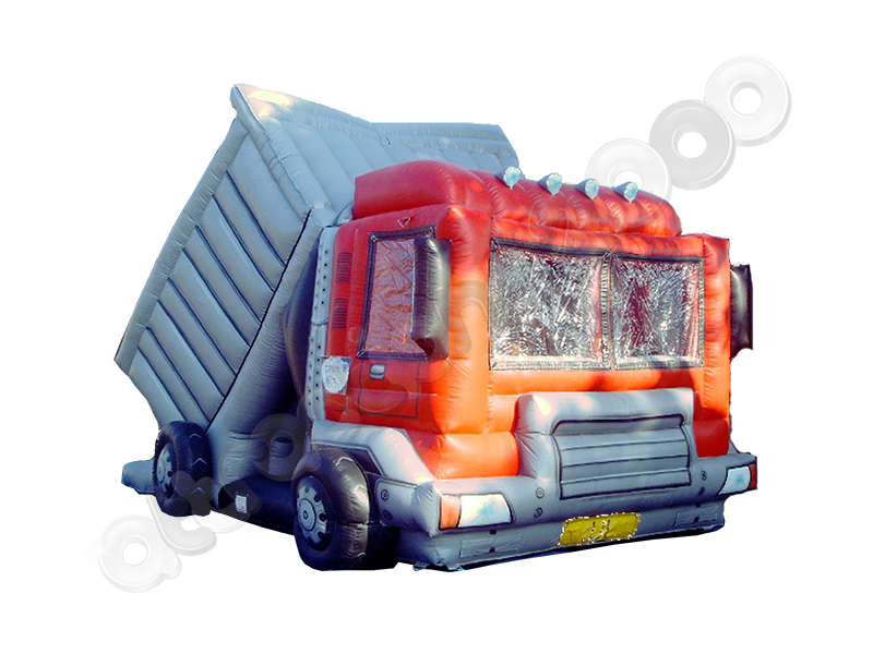 Toboggan en camion benne pour enfants
